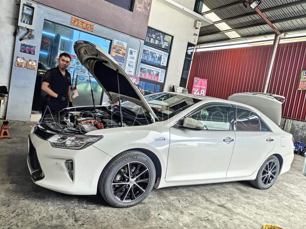 Fuel injector spray pattern test observation