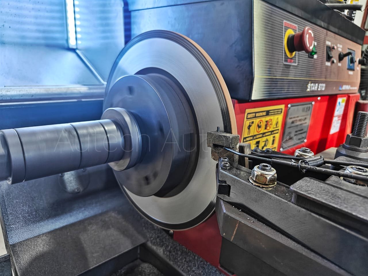 Wheel alignment and tracking check at Autech Autoworks